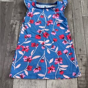 Tea Collection Bright Floral Pattern Sleeveless Sz 4 Dress